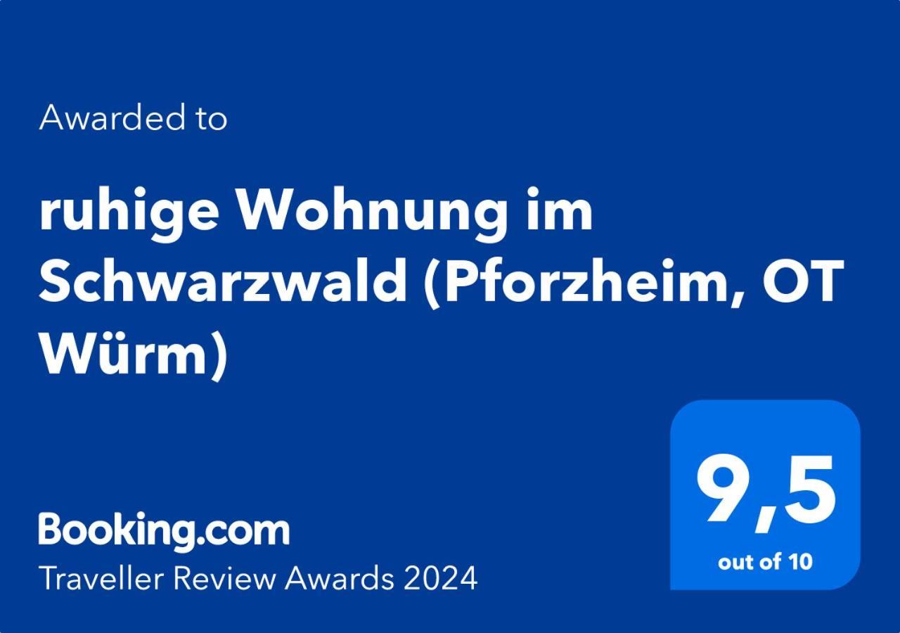 Ruhige Wohnung Im Schwarzwald Pforzheim Exteriör bild